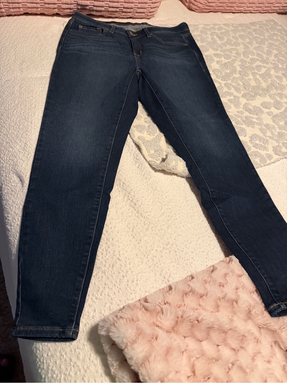 torrid High-Rise Dark Blue Stretch Jeans